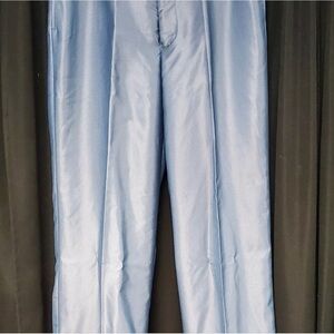 BNWT Stacy Adams 36/34 light blue incredible fabric